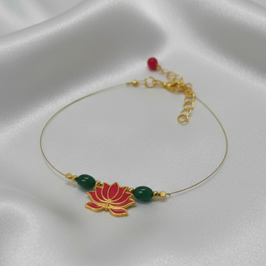 Lotus Pink Invisible Daily Wear Chain