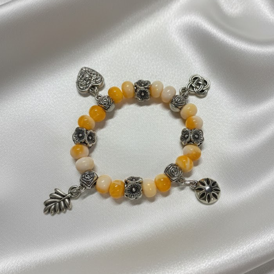 Orange Aesthetic Daily wear Bracelet
