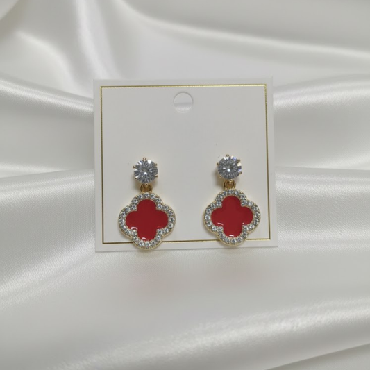Red Trendy Earrings