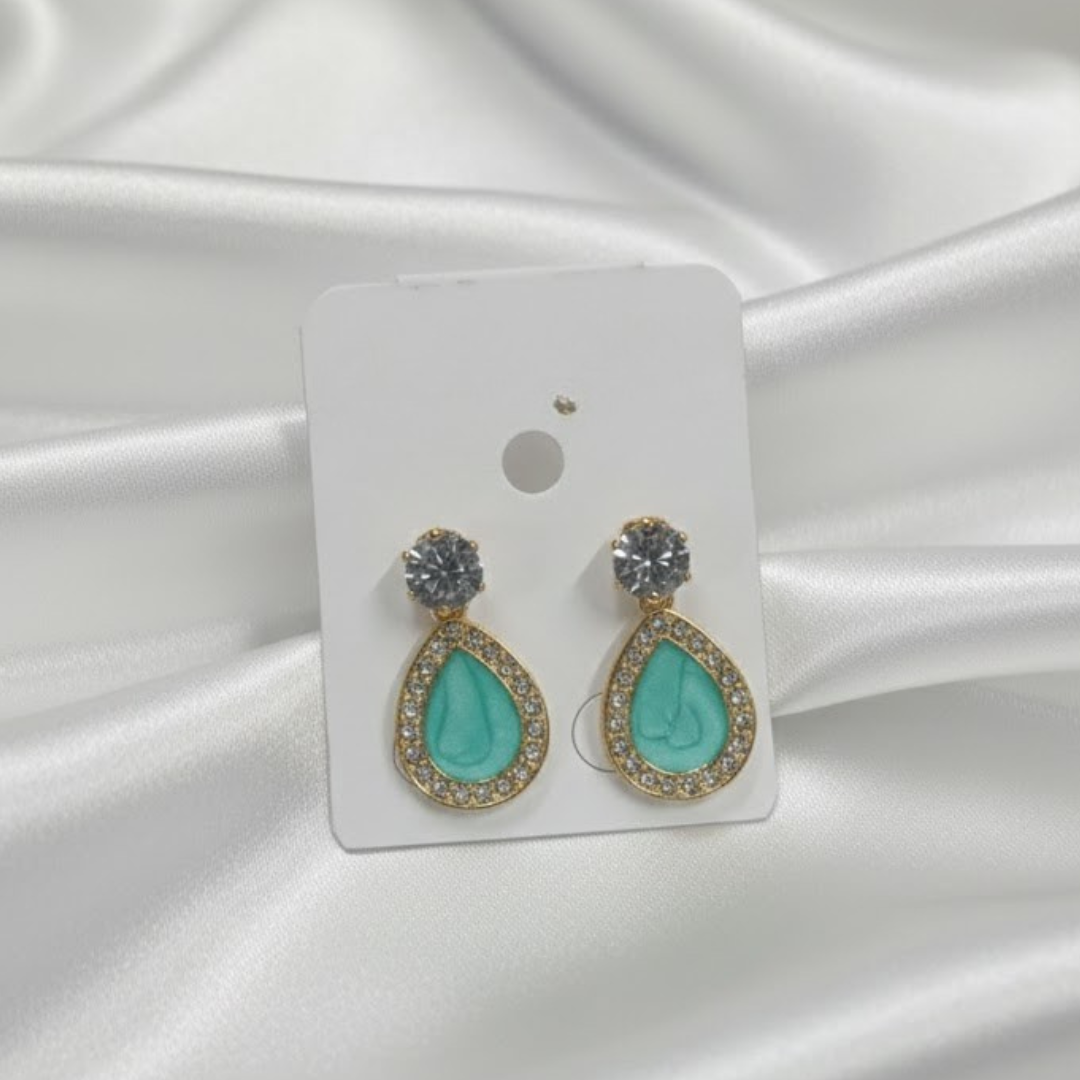 Trending sky-blue Earrings